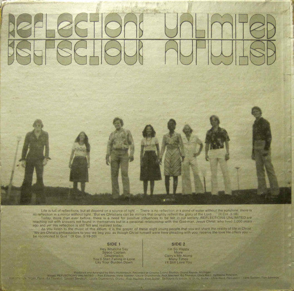 Reflections Unlimited : Reflections Unlimited (LP, Album)