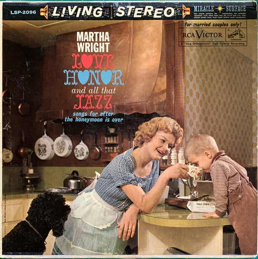 Martha Wright : Love Honor And All That Jazz (LP, Album)
