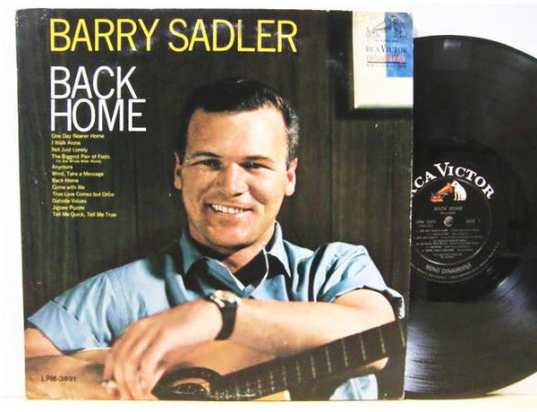 Barry Sadler : Back Home (LP, Album, Mono)