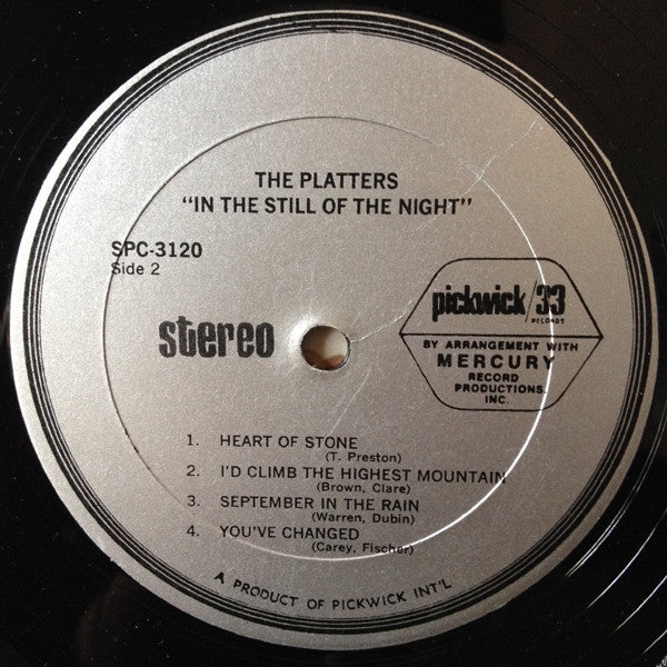 The Platters : In The Still Of The Night (LP, Comp)