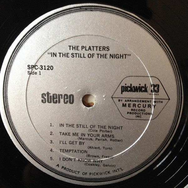 The Platters : In The Still Of The Night (LP, Comp)