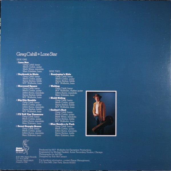 Greg Cahill : Lone Star (LP, Album)