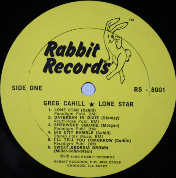 Greg Cahill : Lone Star (LP, Album)