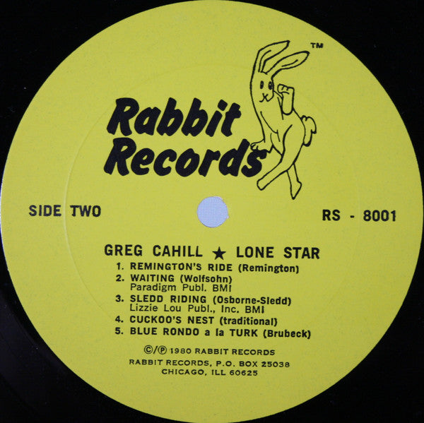 Greg Cahill : Lone Star (LP, Album)