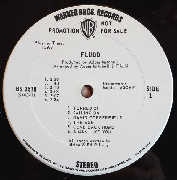 Fludd : Fludd (LP, Album, Promo)