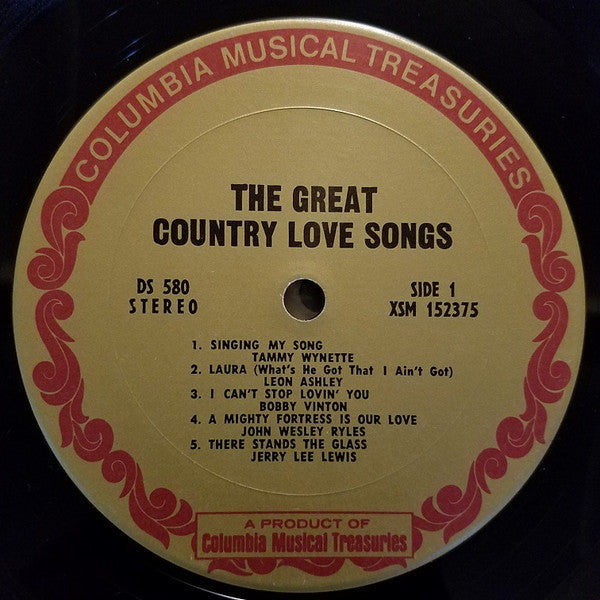 Various : The Great Country Love Songs (4xLP, Comp + Box)