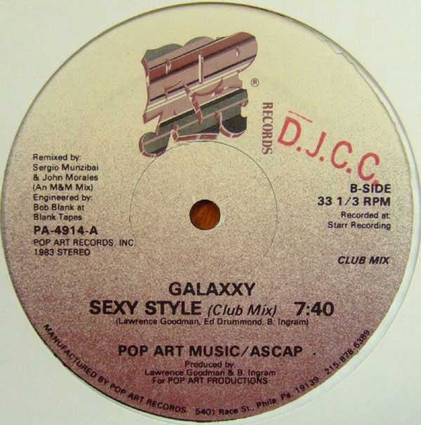 Galaxxy : Sexy Style (Club Mix) (12")