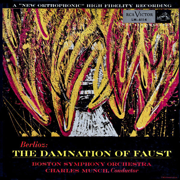 Berlioz* - Charles Munch Conductor Boston Symphony Orchestra : The Damnation Of Faust (3xLP, Album, Mono + Box)