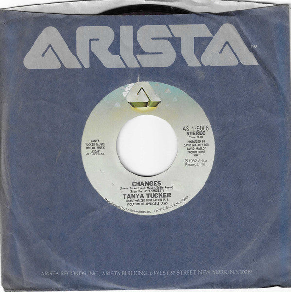 Tanya Tucker : Changes (7", Styrene, Ind)