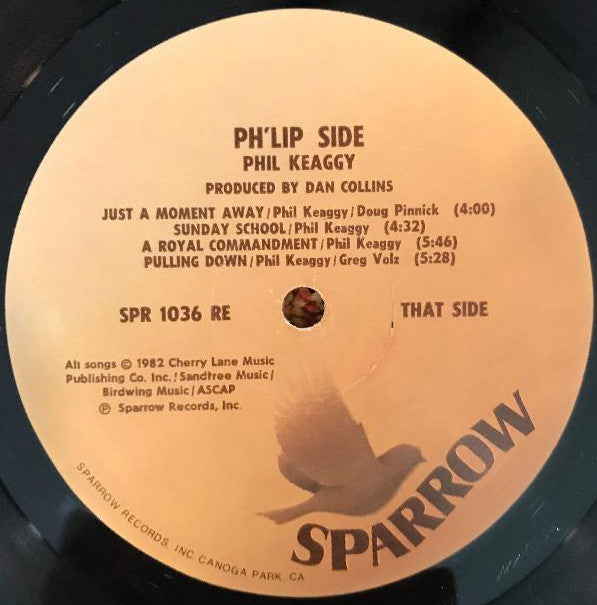 Phil Keaggy : Ph'lip Side (LP, Album, RE)