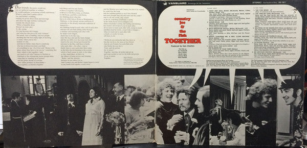 Country Joe And The Fish : Together (LP, Album, Uni)