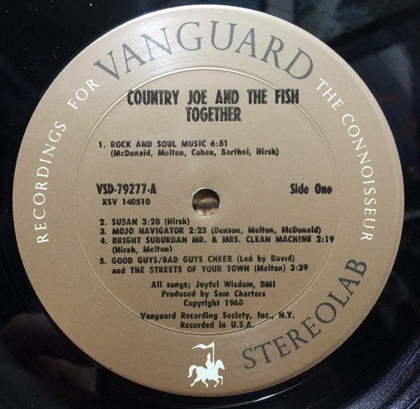 Country Joe And The Fish : Together (LP, Album, Uni)