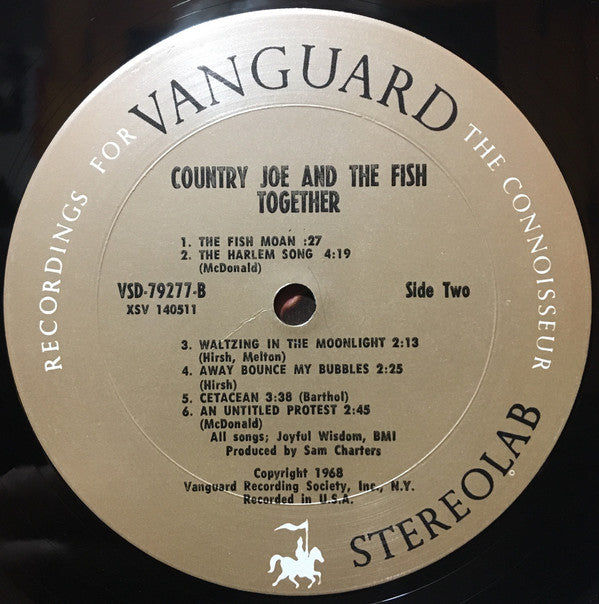 Country Joe And The Fish : Together (LP, Album, Uni)