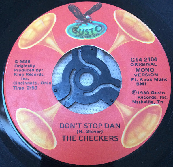 The Checkers : White Cliffs Of Dover / Don't Stop Dan (7", Single, Mono)