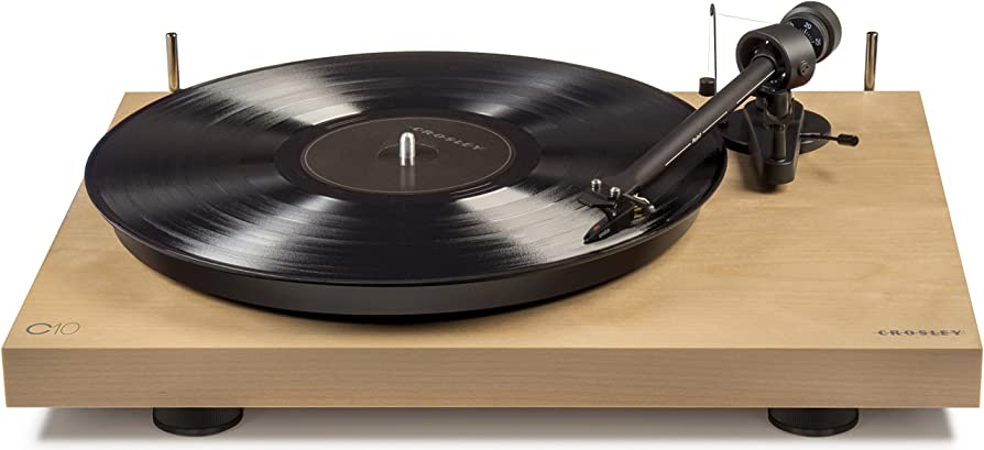 Crosley C10 Turntable - Natural Wood