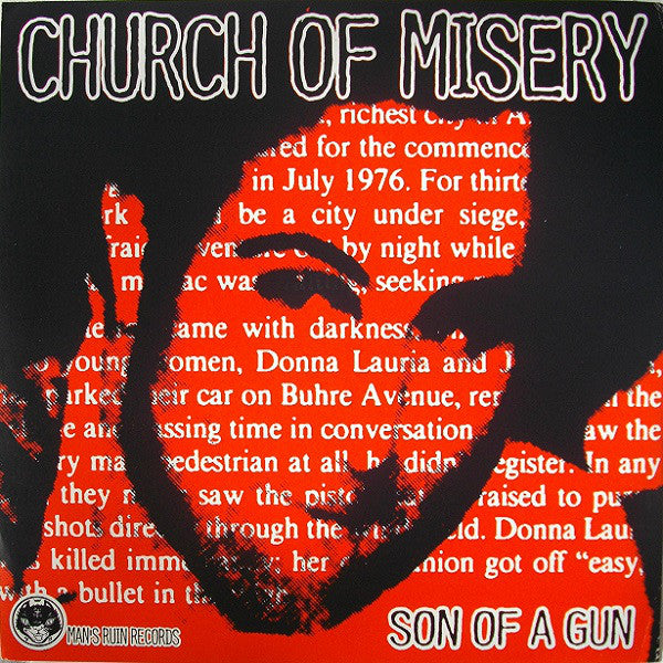 Church Of Misery : Murder Company (10", Dar)