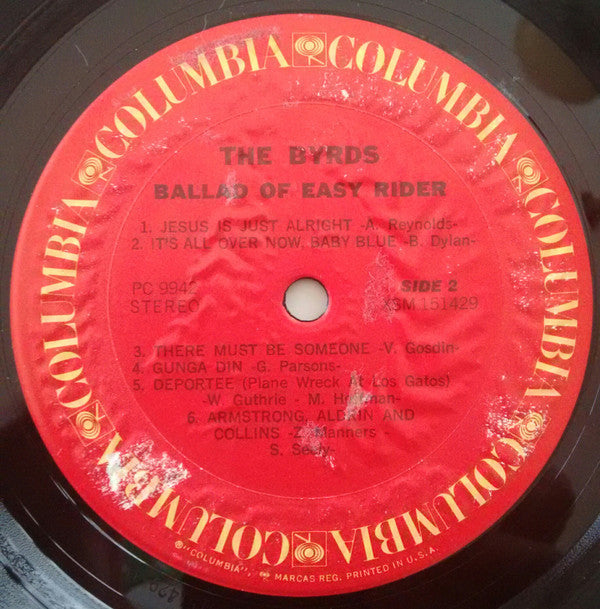 The Byrds : Ballad Of Easy Rider (LP, Album, RE)