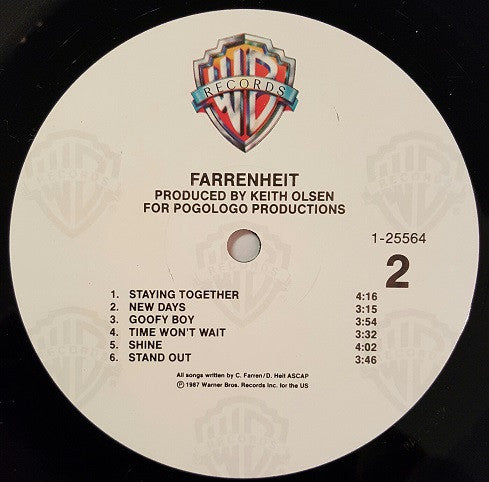 Farrenheit : Farrenheit (LP, Album)