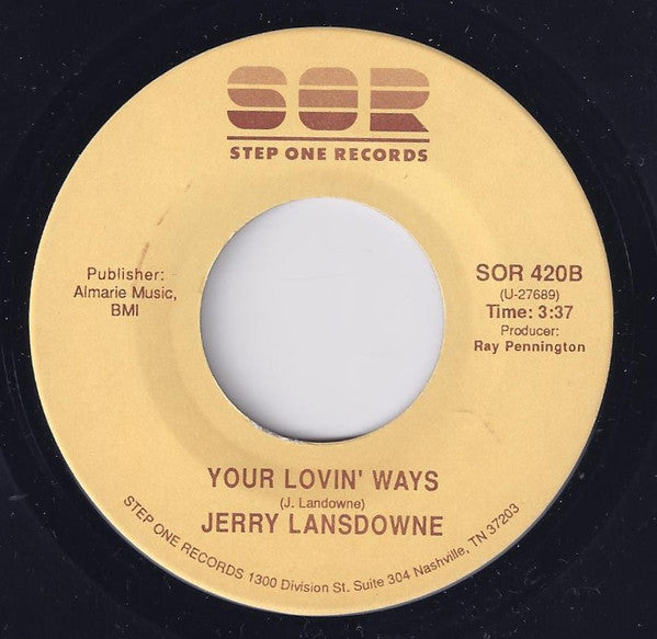 Jerry Lansdowne* : Paradise Knife And Gun Club (7")