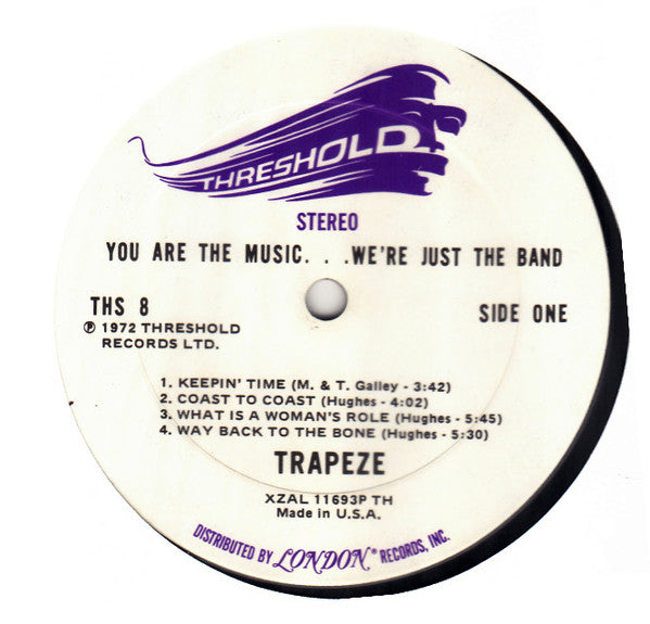Trapeze : You Are The Music ...We're Just The Band (LP, Album, Ter)