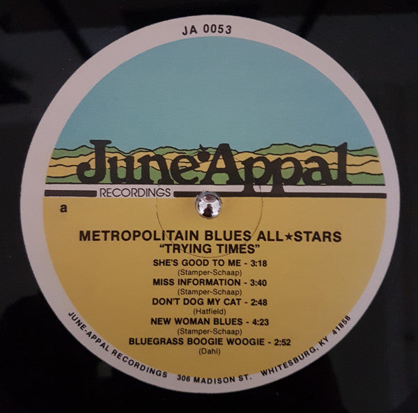 Metropolitan Blues All Stars : trying times (LP)