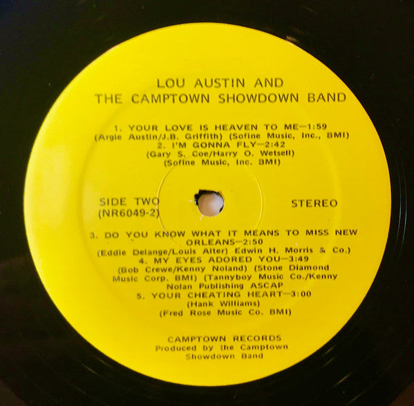 Lou Austin And The Camptown Showdown Band : Lou Austin And The Camptown Showdown Band (LP, Album)