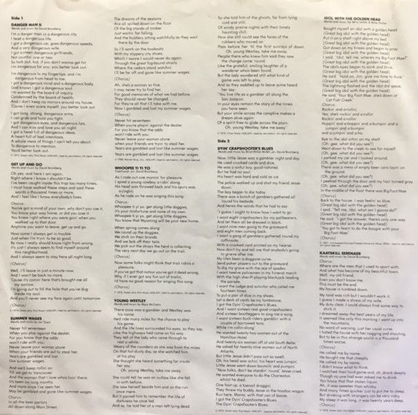 David Bromberg Band : How Late'll Ya Play 'Til? (2xLP, Album, Ter)