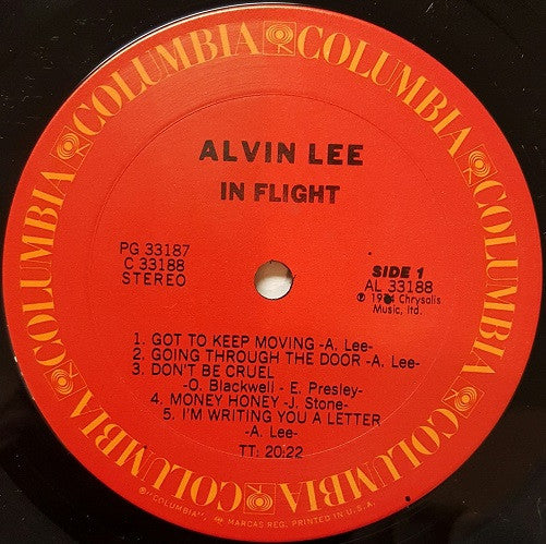 Alvin Lee & Co. : In Flight (2xLP, Album, Ter)