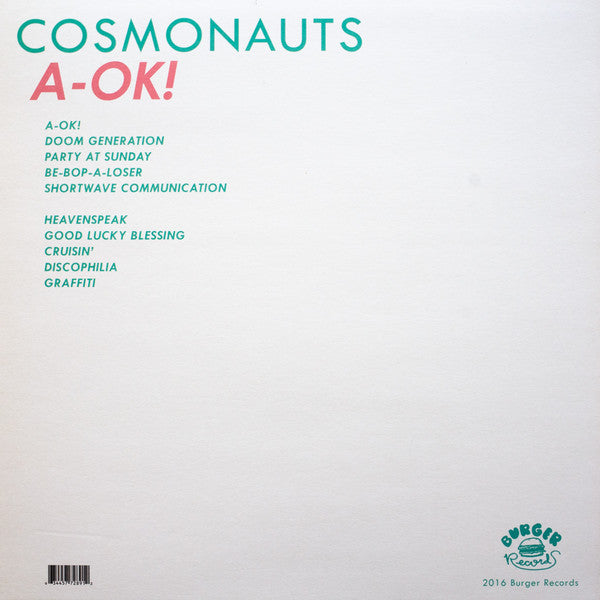 Cosmonauts (2) : A-OK! (LP, Album)