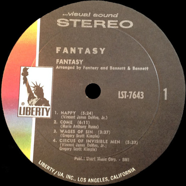 Fantasy (14) : Fantasy (LP, Album, Gat)