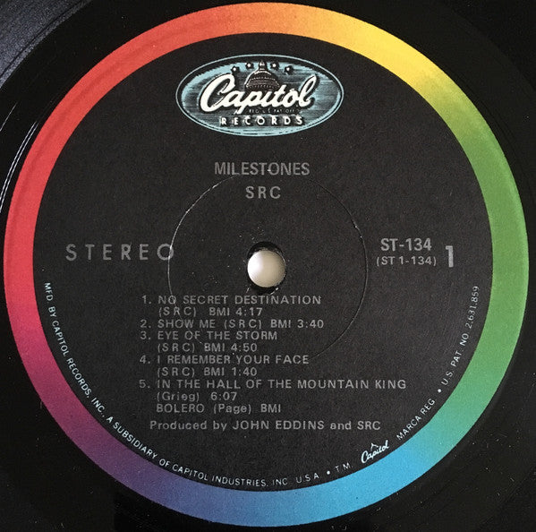 SRC : Milestones (LP, Album, Jac)
