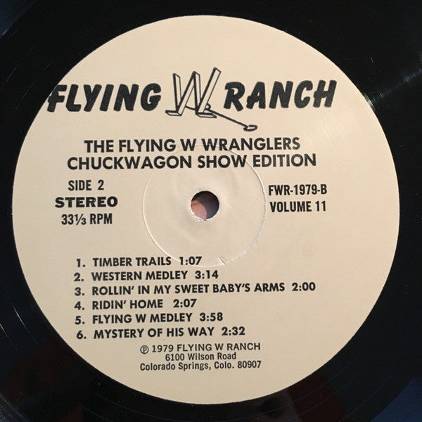 The Flying W Wranglers : This is Flying W Country Vol 11 (LP, Album)