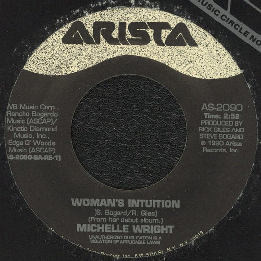 Michelle Wright : Woman's Intuition (7", Single)