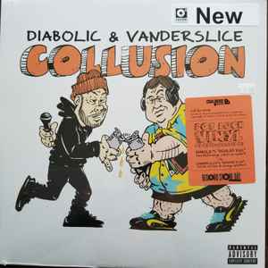 Diabolic and Vanderslice - Collusion (White & Orange Vinyl)