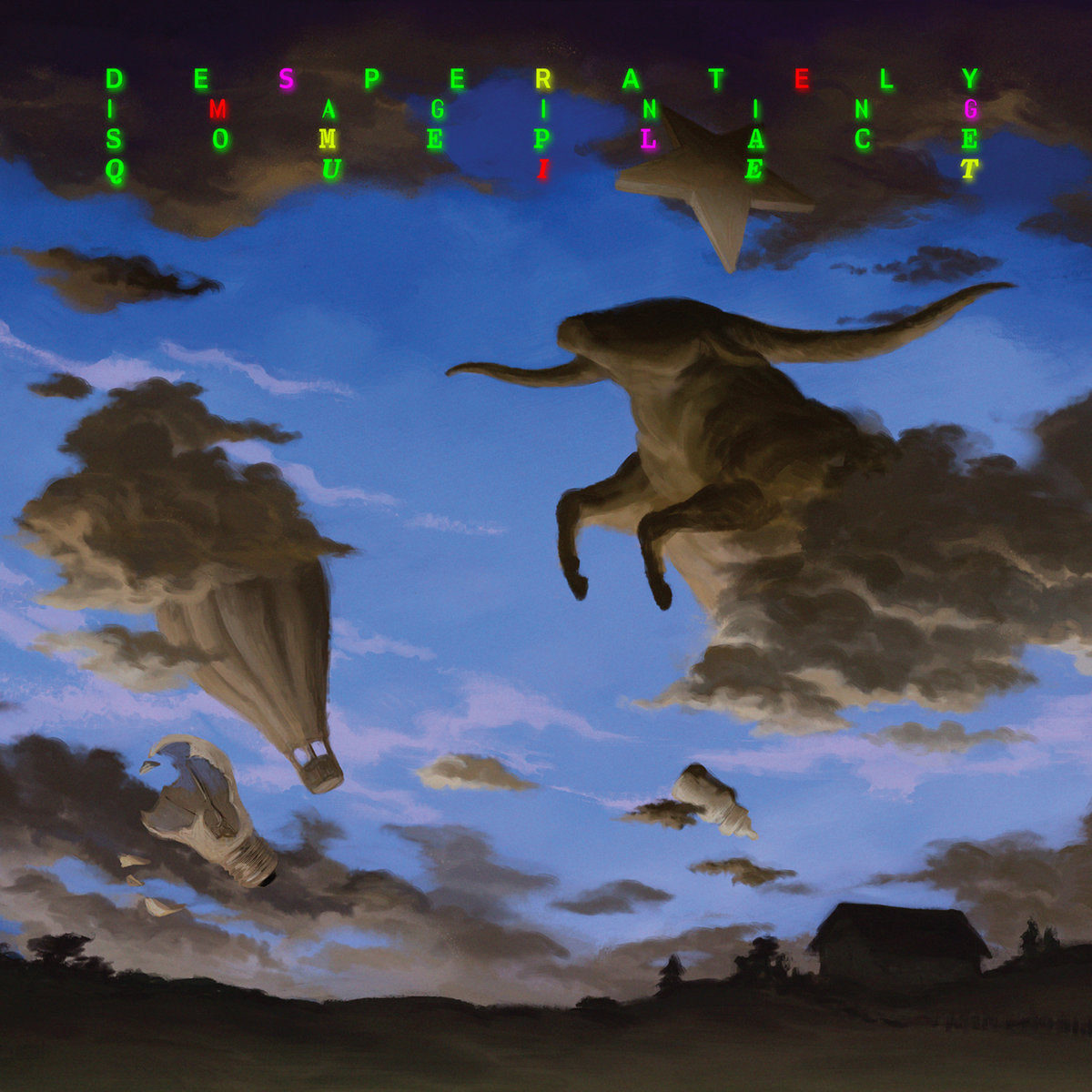 Disq - Desperately Imagining Someplace Quiet (Green/Blue)