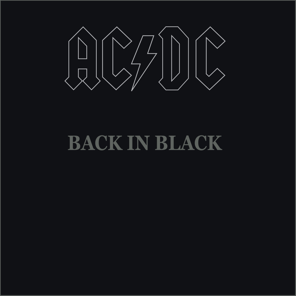 AC/DC - Back in Black
