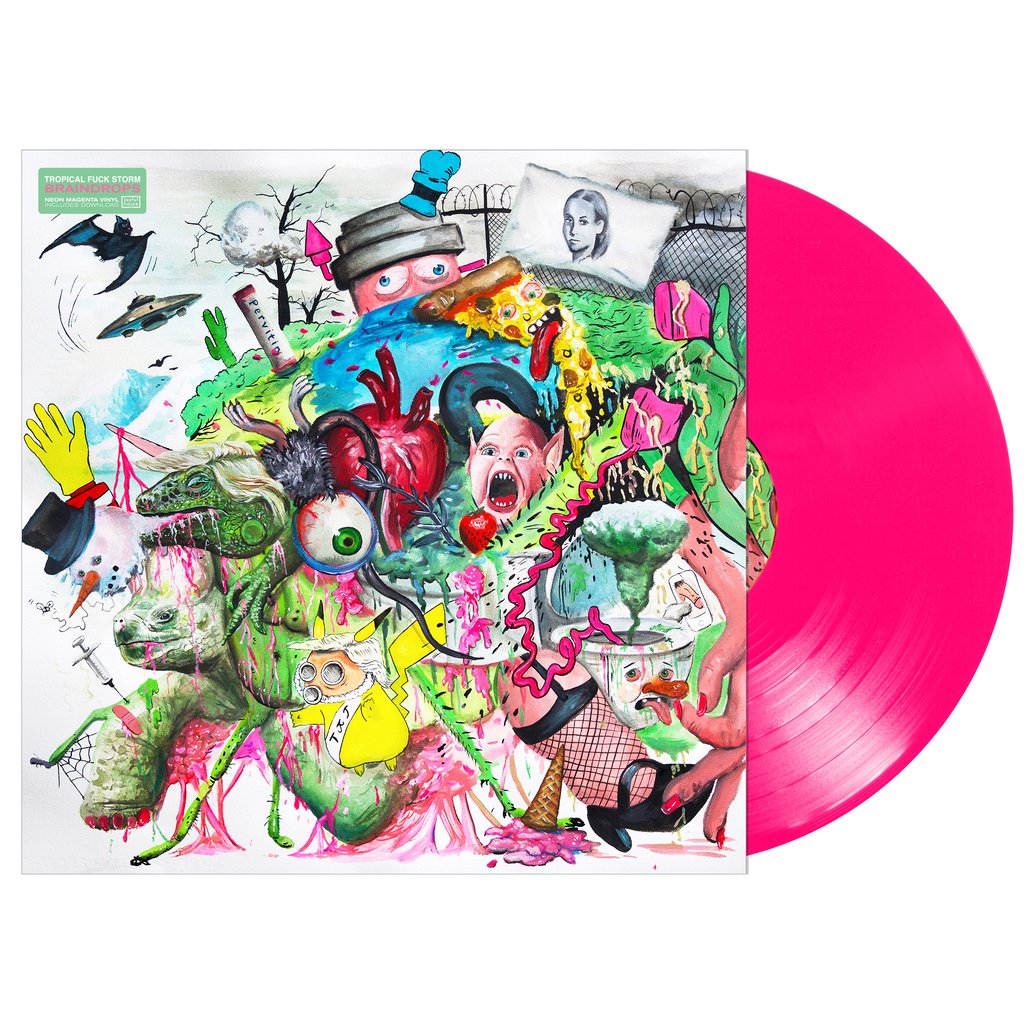 Tropical Fuck Storm - Braindrops (Neon Magenta Vinyl)