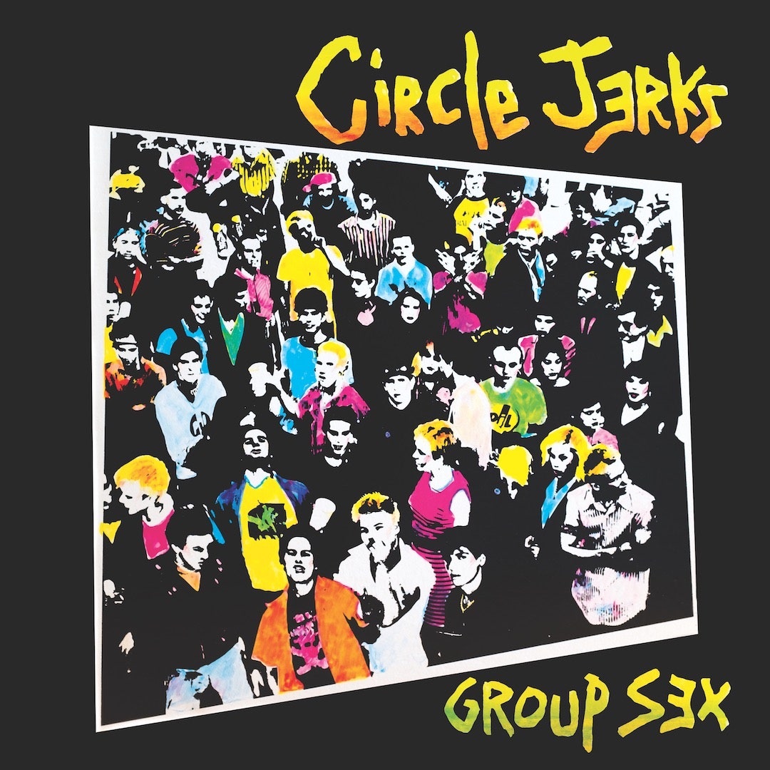 Circle Jerks Group Sex 40th Anniversary Deluxe Edition Square Cat Vinyl