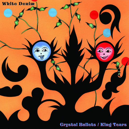 White Denim - Crystal Bullets / King Tears (Orange & Black)