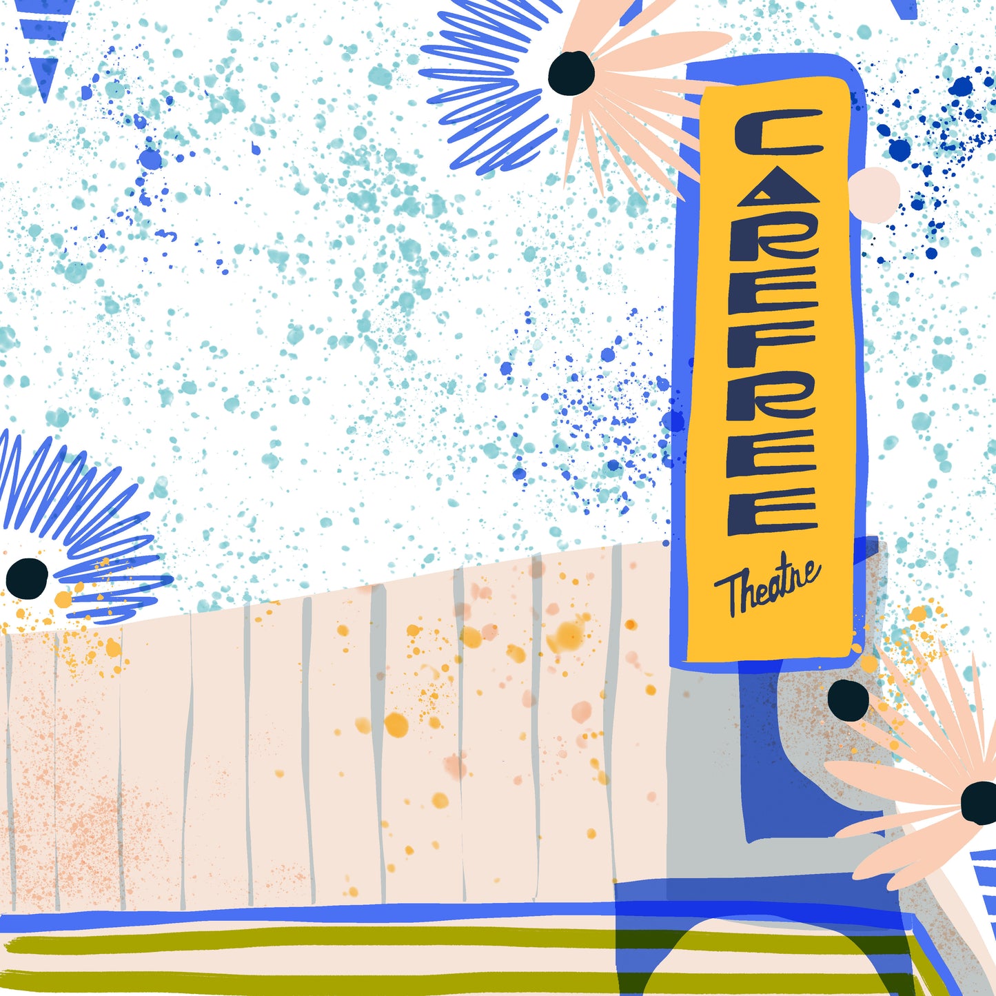 Surfer Blood - Carefree Theatre (Blue Vinyl)