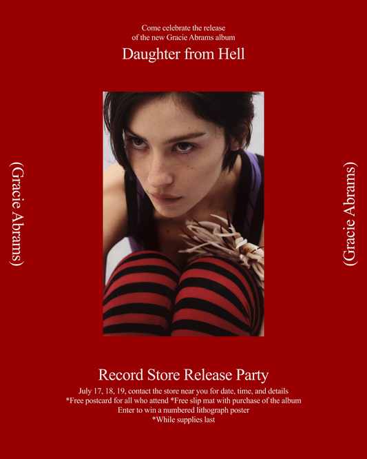 Gracie Abrams Daughter From Hell Listening Party