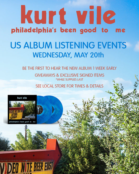 Kurt Vile Philadelphia's Been Good to Me Listening Party