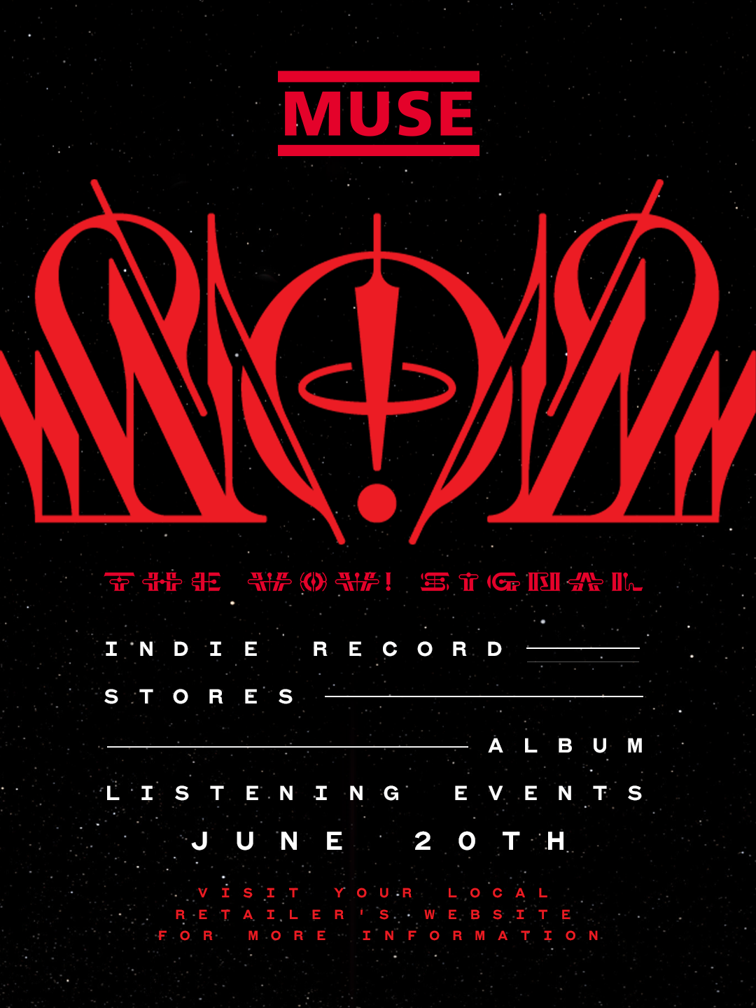 Muse The Wow! Signal Listening Party