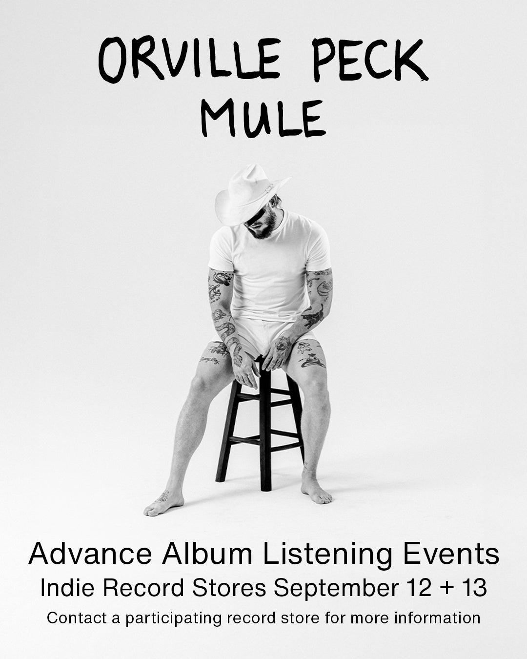 Orville Peck Mule Advance Listening Party