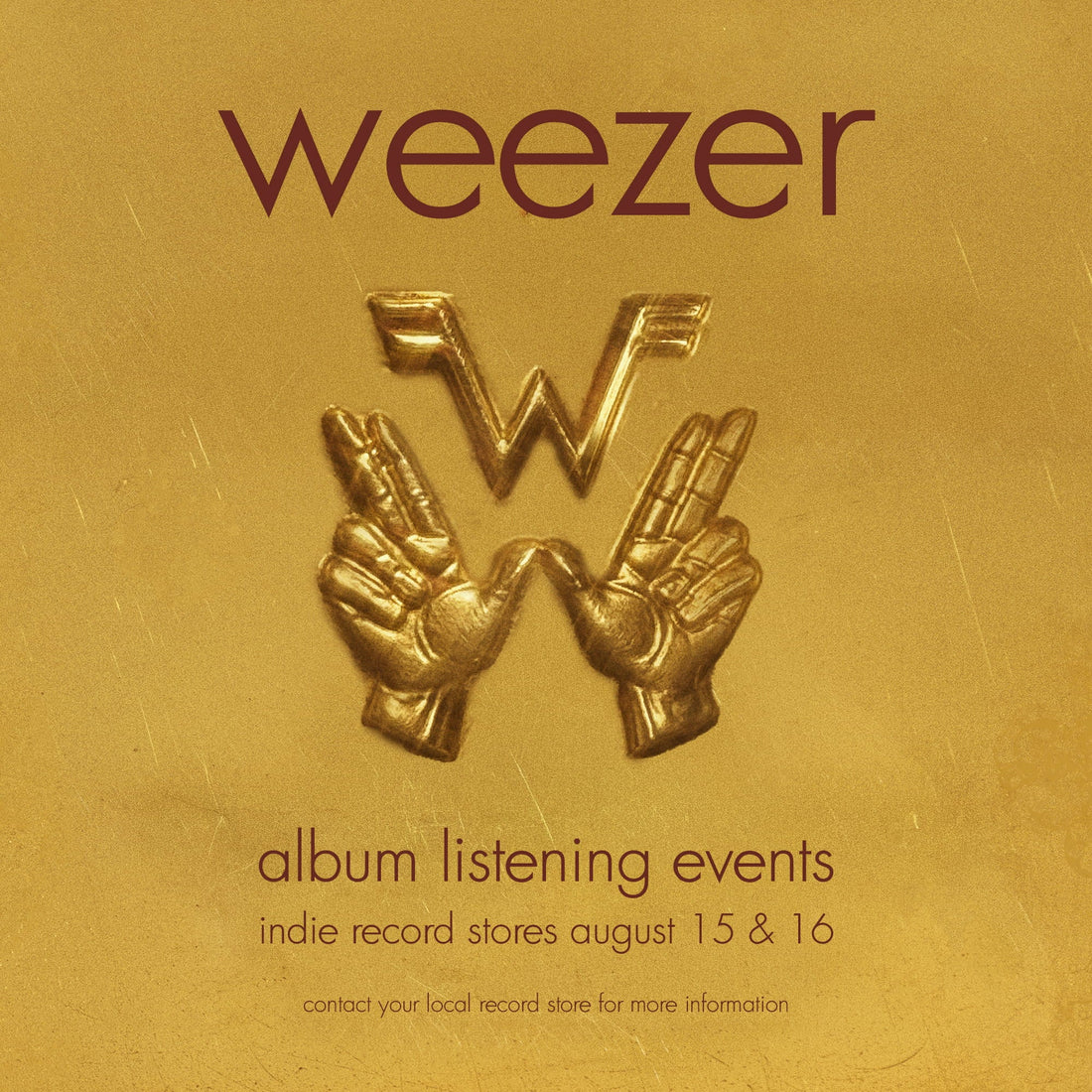 Weezer Gold Album Listening Party