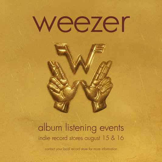 Weezer Gold Album Listening Party