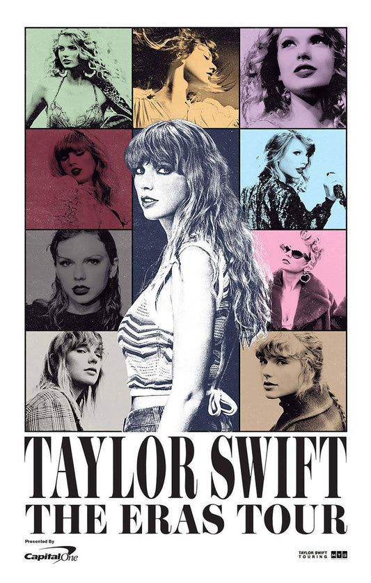 Taylor Swift Eras Tour Poster 11" x 17"