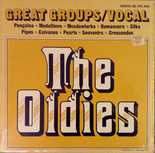 Various : The Oldies Great Groups/Vocal (LP, Comp)