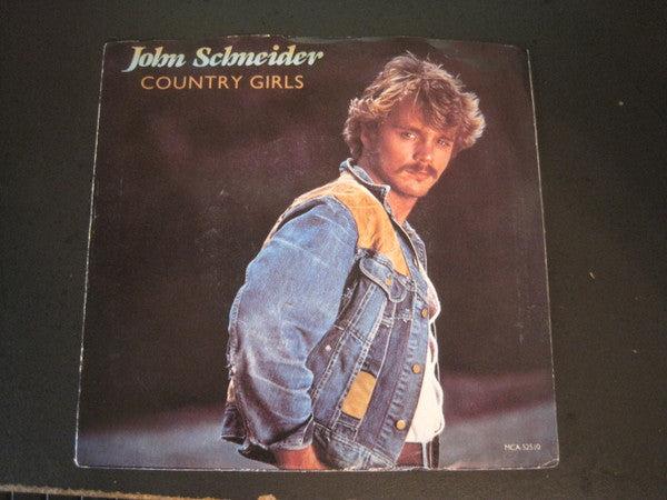 John Schneider : Country Girls (7", Promo)