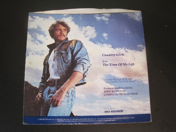 John Schneider : Country Girls (7", Promo)